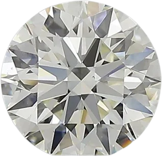 0.9 Carat J VS2 Round Natural Diamond