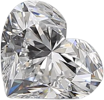 0.91 Carat D SI1 Heart Natural Diamond