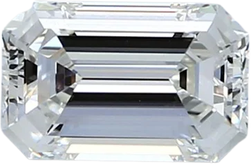 1 Carat H VS1 Emerald Natural Diamond