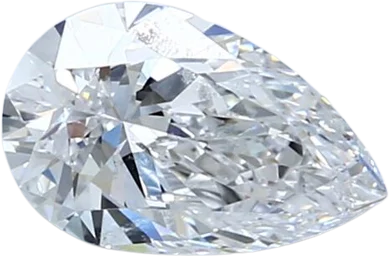 1 Carat D IF Pear Natural Diamond