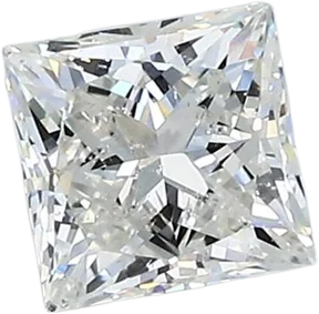 1 Carat J SI2 Princess Natural Diamond