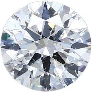 1 Carat F I1 Round Natural Diamond