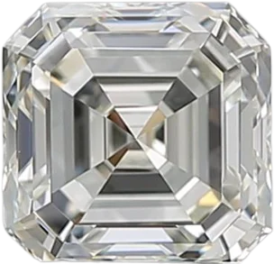 1.01 Carat J VVS2 Asscher Natural Diamond