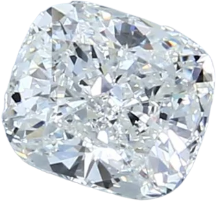 1.01 Carat H SI1 Cushion Natural Diamond