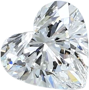 1.01 Carat D VS1 Heart Natural Diamond