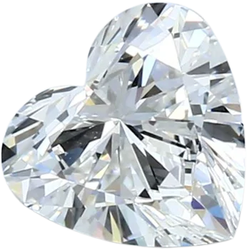 1.01 Carat E VS1 Heart Natural Diamond