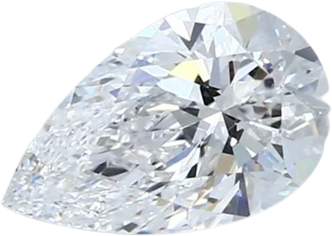 1.01 Carat D VS1 Pear Natural Diamond