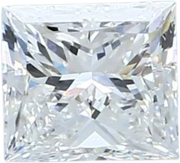 1.01 Carat E SI1 Princess Natural Diamond