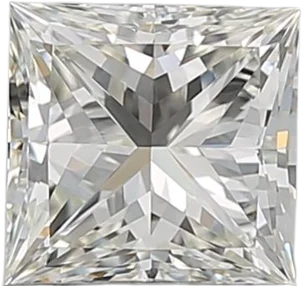 1.01 Carat J VVS1 Princess Natural Diamond