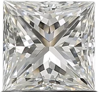 1.01 Carat J VVS1 Princess Natural Diamond