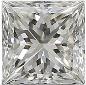 1.01 Carat J VVS2 Princess Natural Diamond