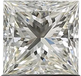 1.01 Carat J VVS2 Princess Natural Diamond