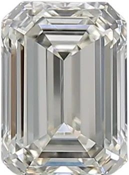 1.02 Carat J VS1 Emerald Natural Diamond