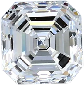 1.07 Carat E VVS2 Asscher Natural Diamond