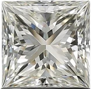 1.09 Carat K VVS1 Princess Natural Diamond