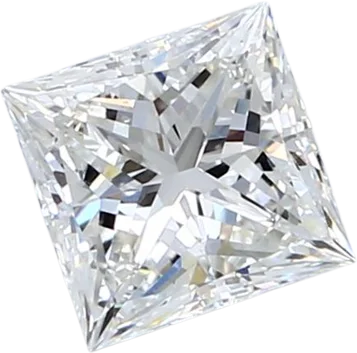 1.11 Carat H VS2 Princess Natural Diamond