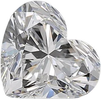 1.13 Carat D VS1 Heart Natural Diamond