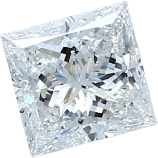 1.14 Carat E SI2 Princess Natural Diamond