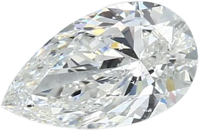 1.2 Carat F SI1 Pear Natural Diamond