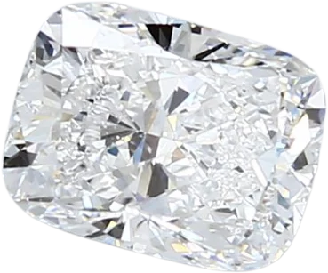 1.21 Carat D VVS2 Cushion Natural Diamond