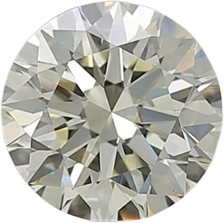 1.26 Carat L VVS2 Round Natural Diamond