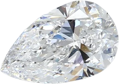 1.4 Carat D IF Pear Natural Diamond