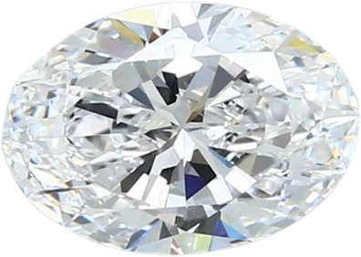 1.43 Carat D IF Oval Natural Diamond