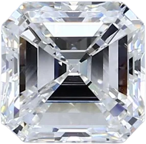 1.5 Carat E VVS1 Asscher Natural Diamond