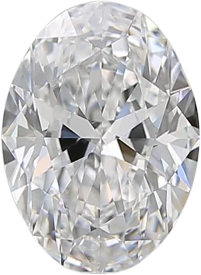 1.5 Carat D VS1 Oval Natural Diamond