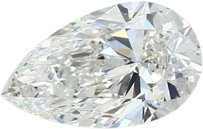 1.5 Carat G VS2 Pear Natural Diamond