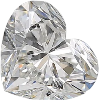 1.51 Carat G VS2 Heart Natural Diamond