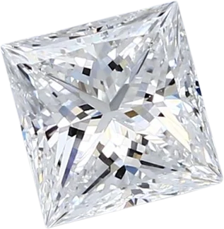 1.51 Carat D IF Princess Natural Diamond