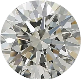 1.53 Carat K IF Round Natural Diamond