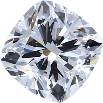 1.57 Carat D VS2 Cushion Natural Diamond