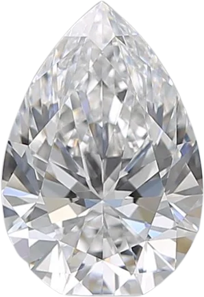 1.59 Carat D VS1 Pear Natural Diamond