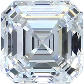 1.61 Carat G VS1 Asscher Natural Diamond