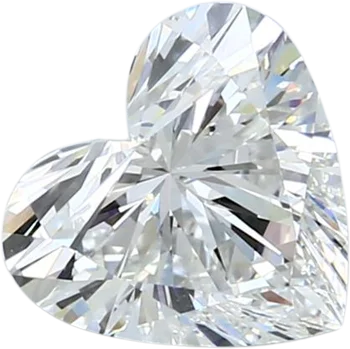 1.7 Carat E VVS2 Heart Natural Diamond