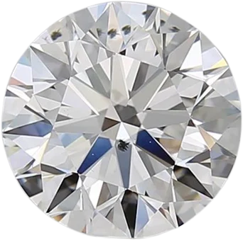 1.7 Carat E SI1 Round Natural Diamond