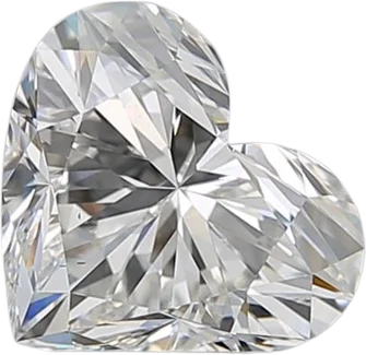 1.71 Carat G VS2 Heart Natural Diamond