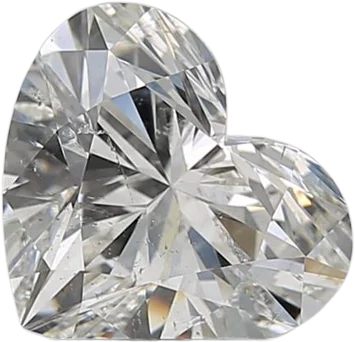 1.74 Carat I SI2 Heart Natural Diamond