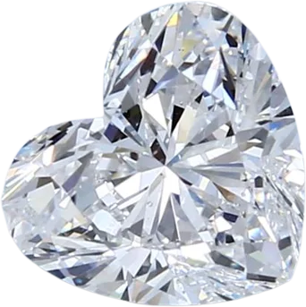 1.8 Carat D VS2 Heart Natural Diamond