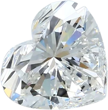 2 Carat F VVS2 Heart Natural Diamond