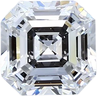 2.01 Carat D VS1 Asscher Natural Diamond