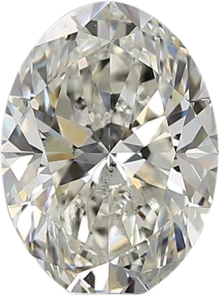 2.01 Carat I SI2 Oval Natural Diamond