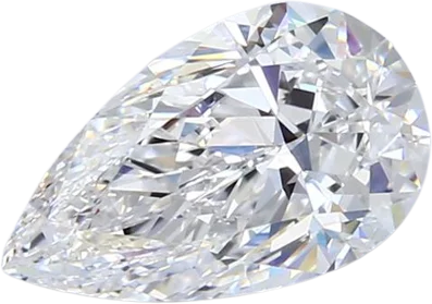 2.01 Carat D IF Pear Natural Diamond