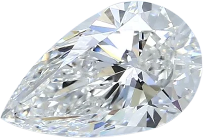 2.01 Carat G VS1 Pear Natural Diamond