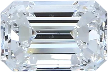 2.07 Carat D VS2 Emerald Natural Diamond