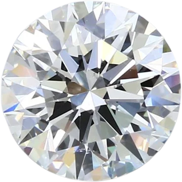 2.08 Carat F SI1 Round Natural Diamond