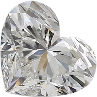 2.12 Carat H VS2 Heart Natural Diamond