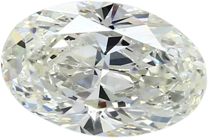 2.13 Carat K SI2 Oval Natural Diamond